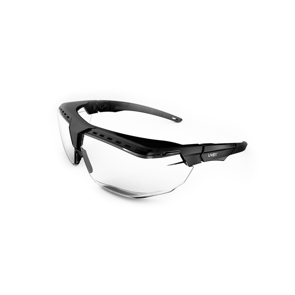 Honeywell Uvex Avatar Glasses Otg Blk/blk, Clear Hc S3850
